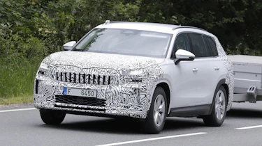 Skoda Kodiaq Facelift - front 3/4