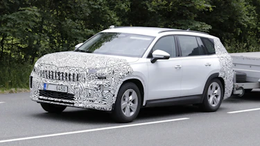 Skoda Kodiaq Facelift - front angled