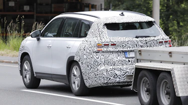 Skoda Kodiaq Facelift - rear 3/4