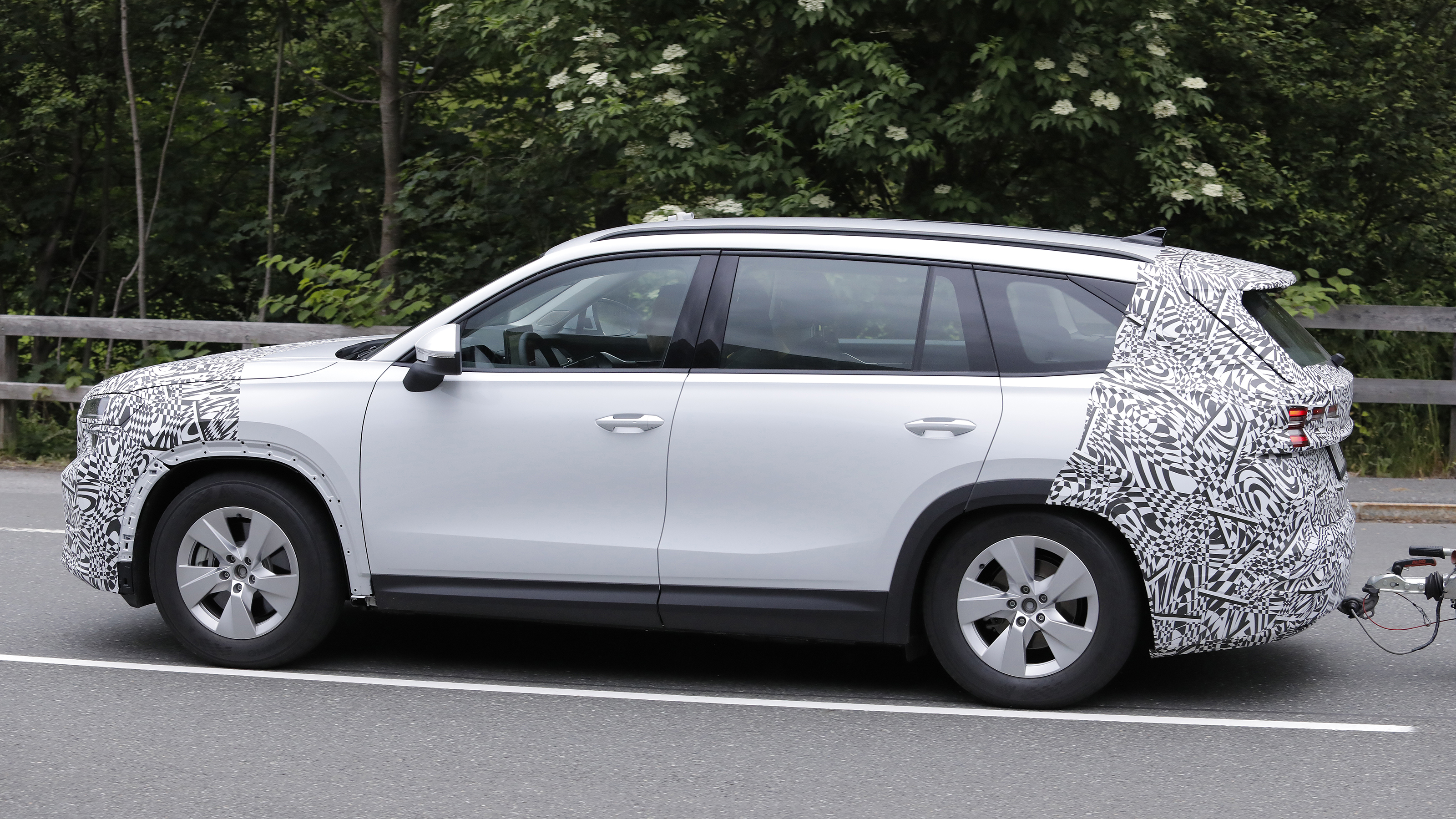 Skoda Kodiaq Facelift - side profile
