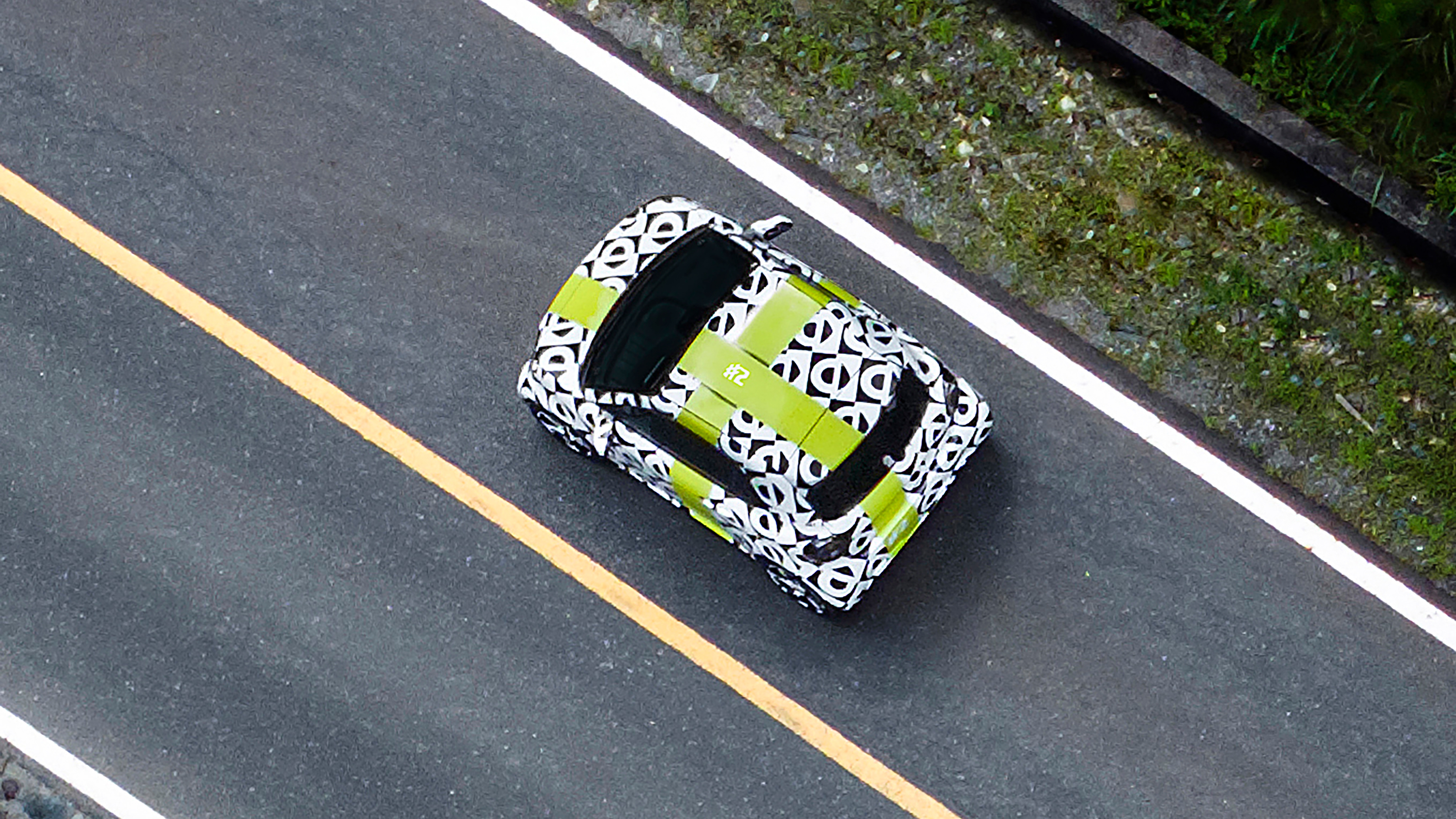 Smart #2 official testing - overhead