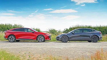 Tesla Model 3 vs Mazda 6e - head-to-head