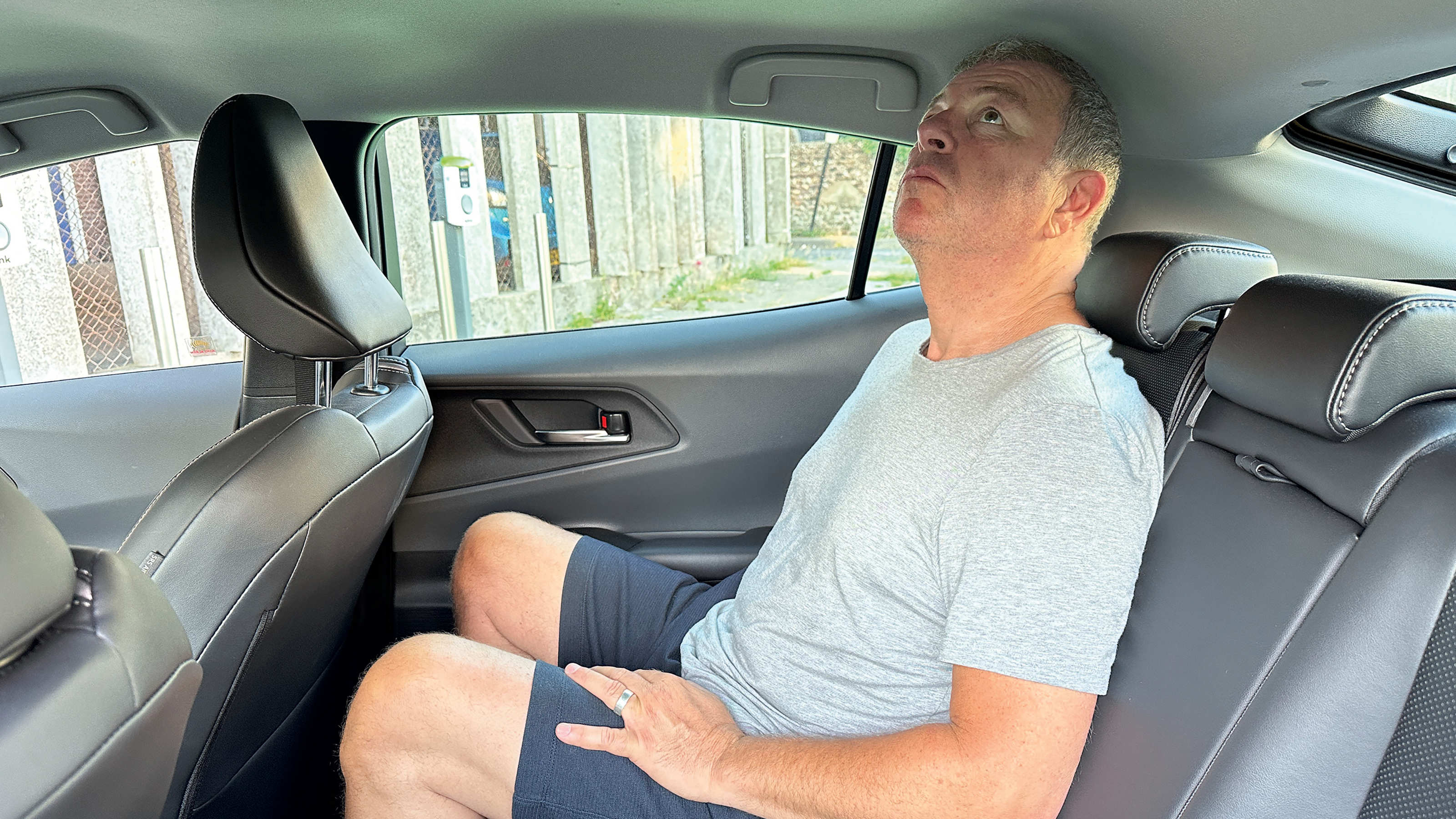 Toyota Prius - rear seat