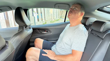 Toyota Prius - rear seat