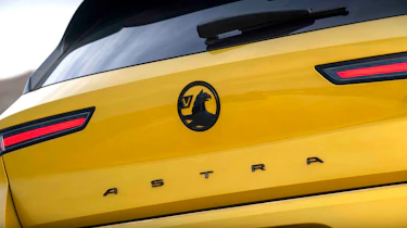 Vauxhall Astra - tailgate badge