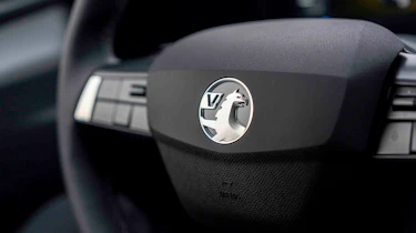Vauxhall Astra - steering wheel detail