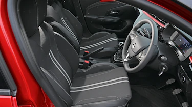 Vauxhall Corsa - front seats