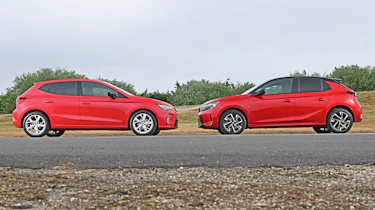Vauxhall Corsa vs SEAT Ibiza - head-to-head