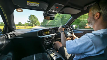 Richard Ingram driving the Vauxhall Mokka GSE