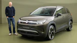 Phil McNamara with the Volkswagen ID. Cross