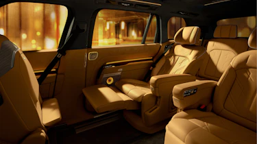 Zeekr 9X - rear seats