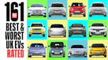 161 best & worst UK EVs rated - header image