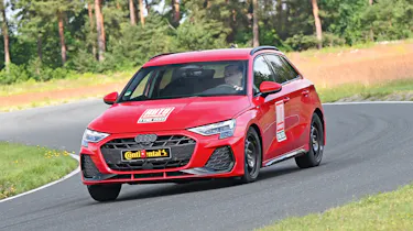 2026 Tyre Test - Audi dry front cornering