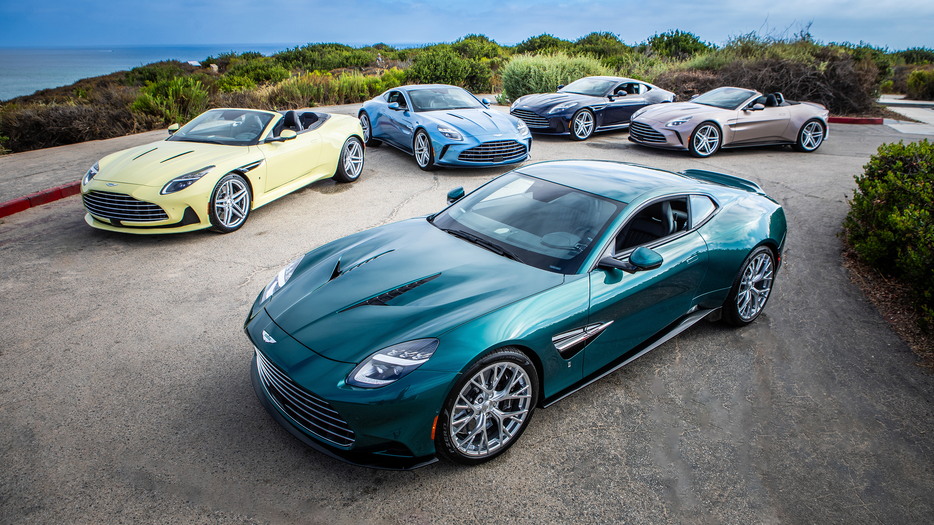 Aston Martin Newport Beach Heritage Edition Collection - front display