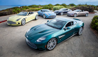 Aston Martin Newport Beach Heritage Edition Collection - front display