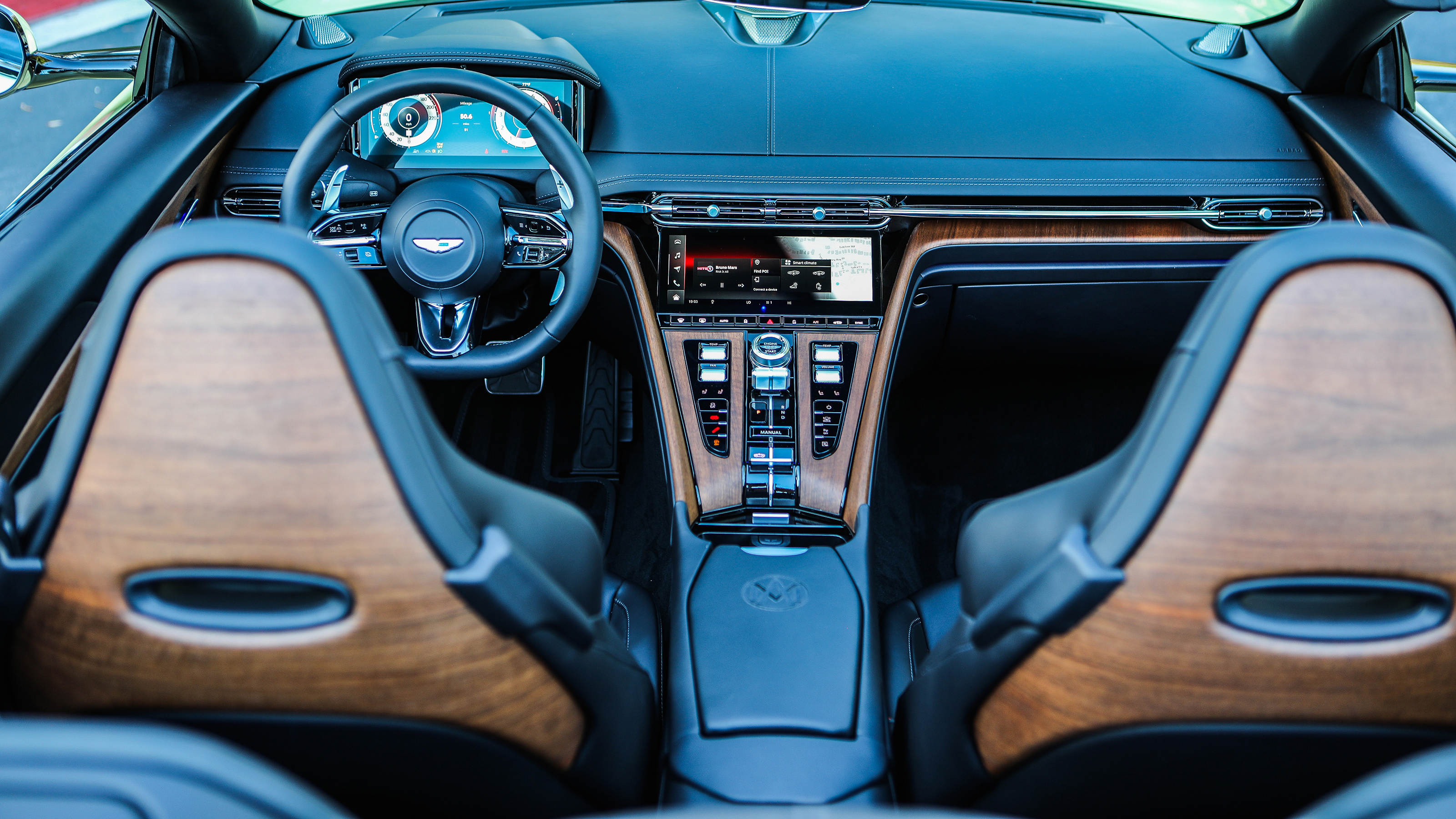 Aston Martin Newport Beach Heritage Edition Collection - wooden seat backs