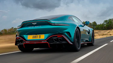 Aston Martin Vantage S - rear tracking