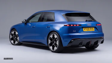 Audi A3 render (watermarked) - rear
