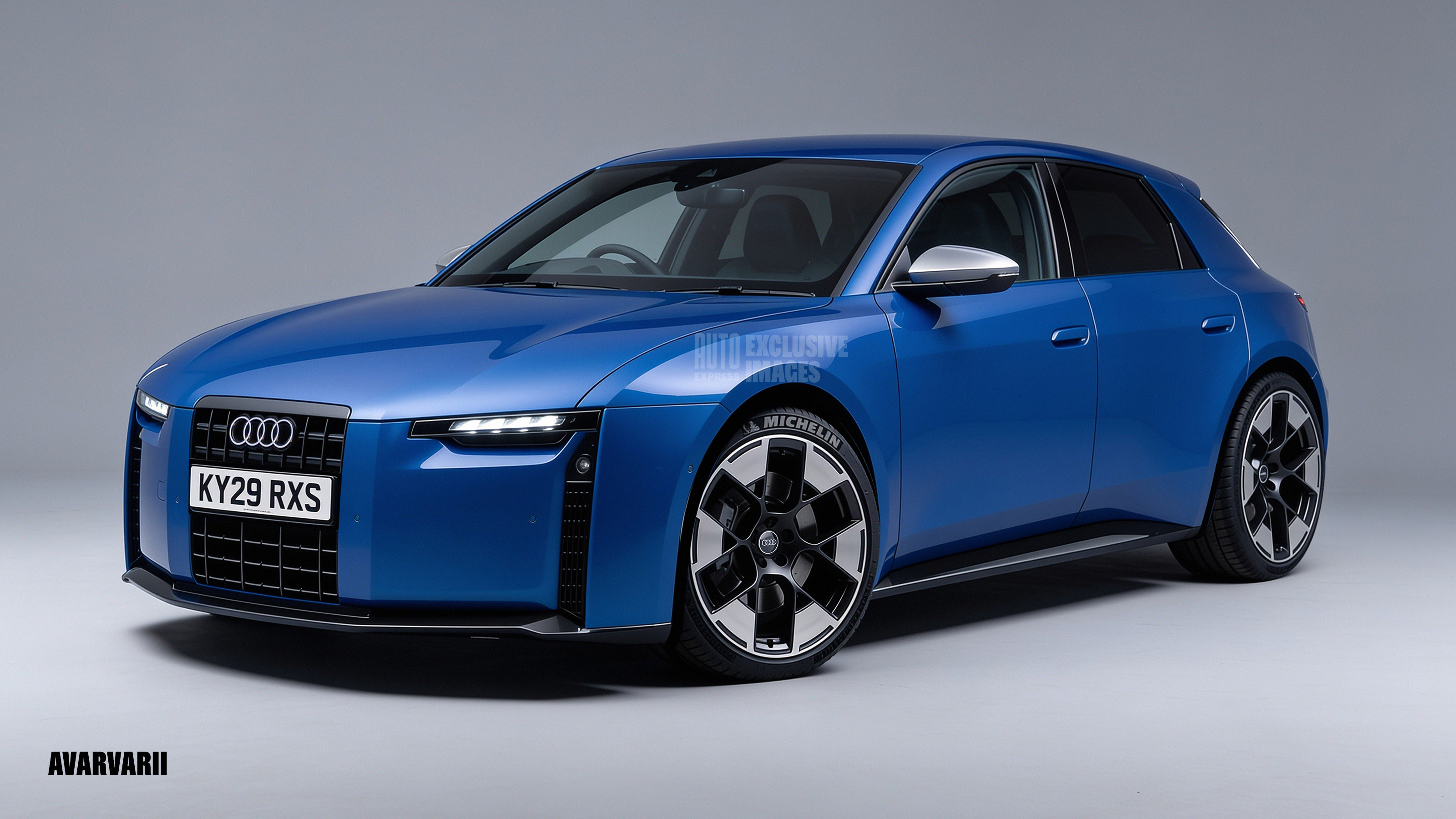 Audi A3 render (watermarked) - front