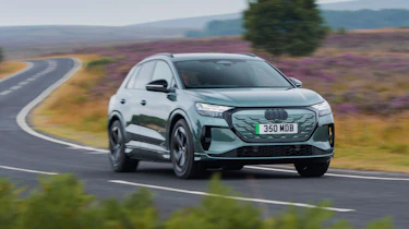 Audi Q4 e-tron - front cornering