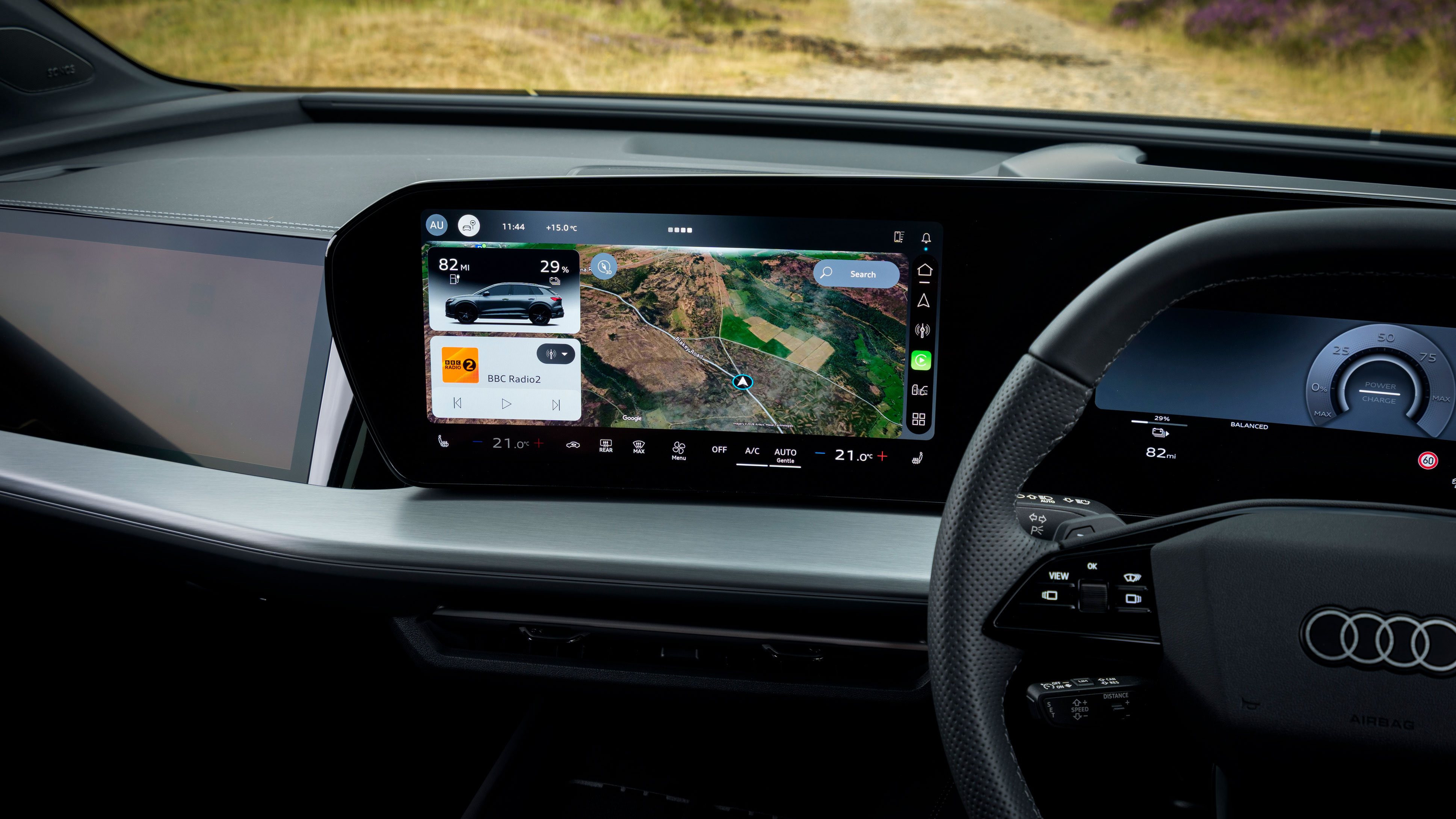 Audi Q4 e-tron - sat-nav