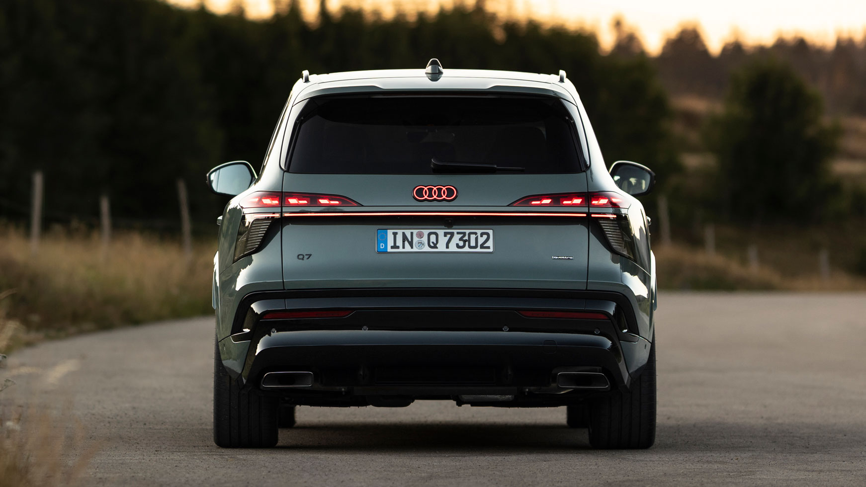 Audi Q7 - full rear static