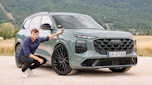 Alastair Crooks with the Audi Q7
