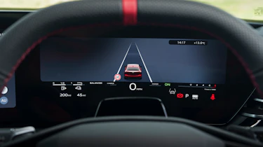 Audi RS 5 - driver's display
