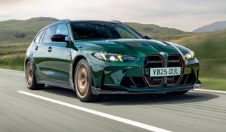 BMW M3 CS Touring - front tracking