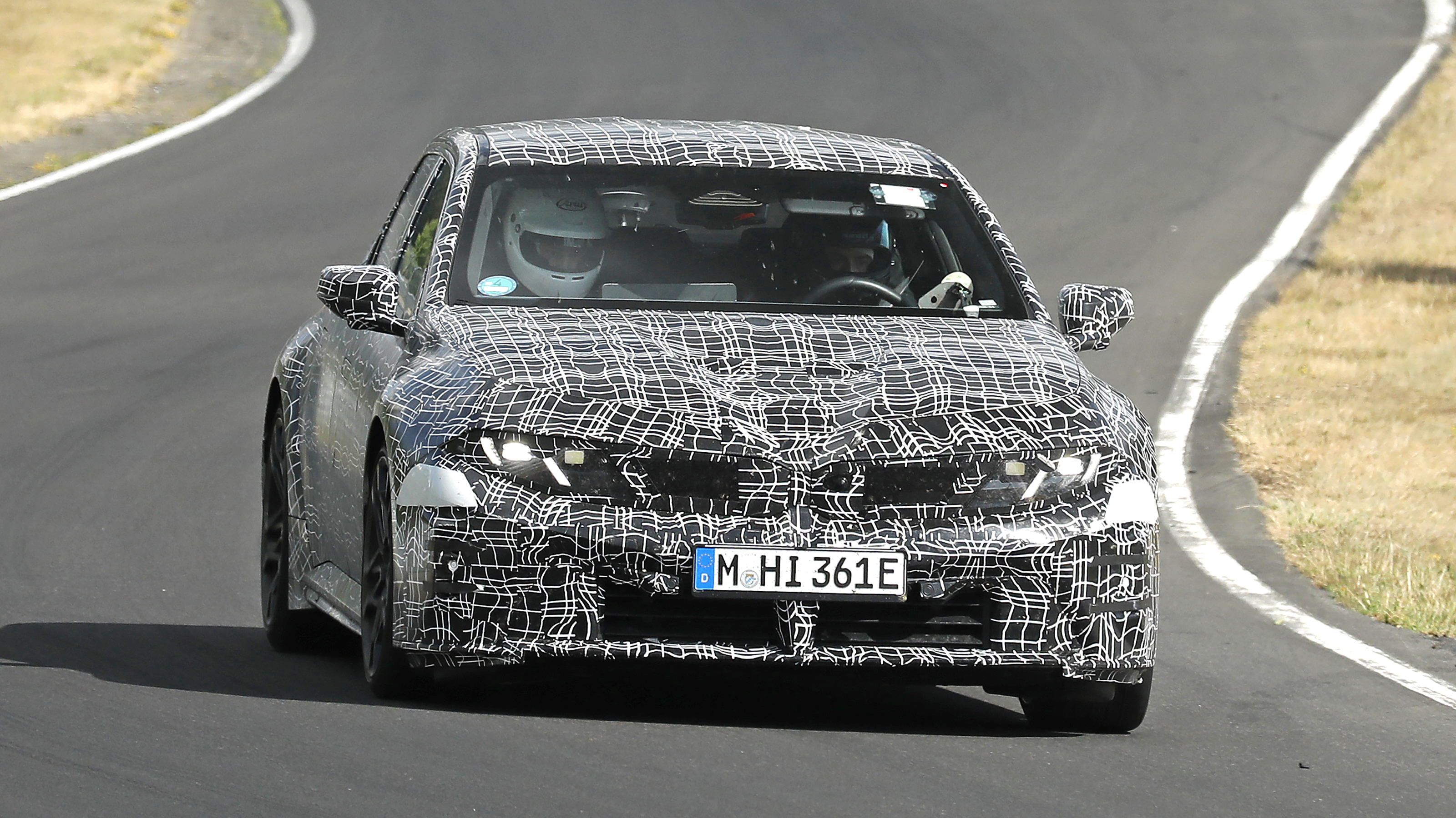 BMW M3 Electric - front tracking