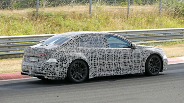 BMW M3 Electric - rear angled