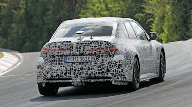 BMW M3 Electric - rear cornering