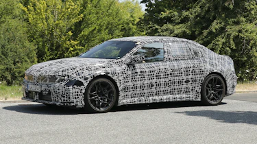 BMW M3 Electric - static front angled