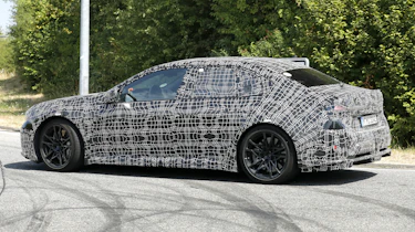 BMW M3 Electric - static rear angled