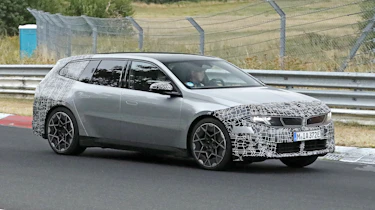 BMW i3 Touring spy shots - front angled