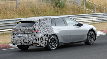 BMW i3 Touring spy shots - rear angled