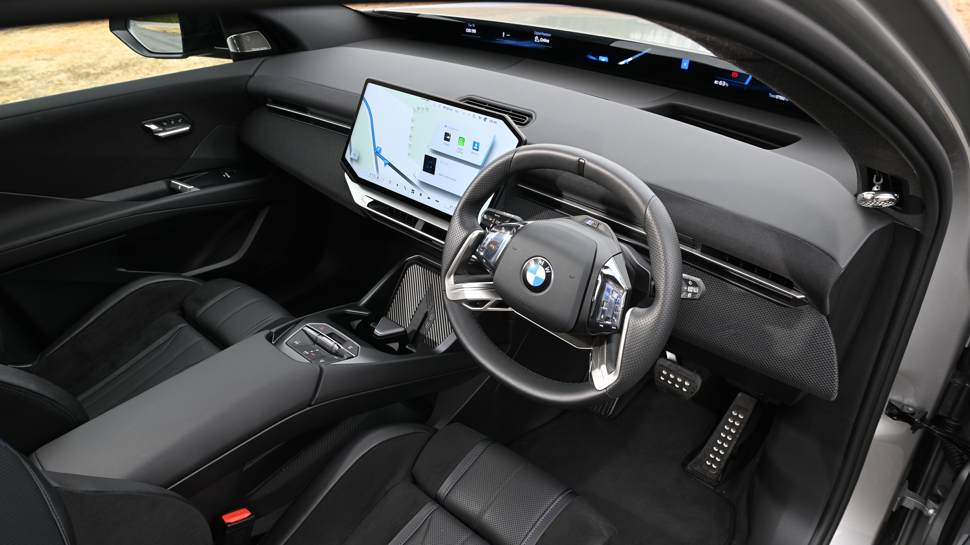BMW iX3 2026 - front interior 