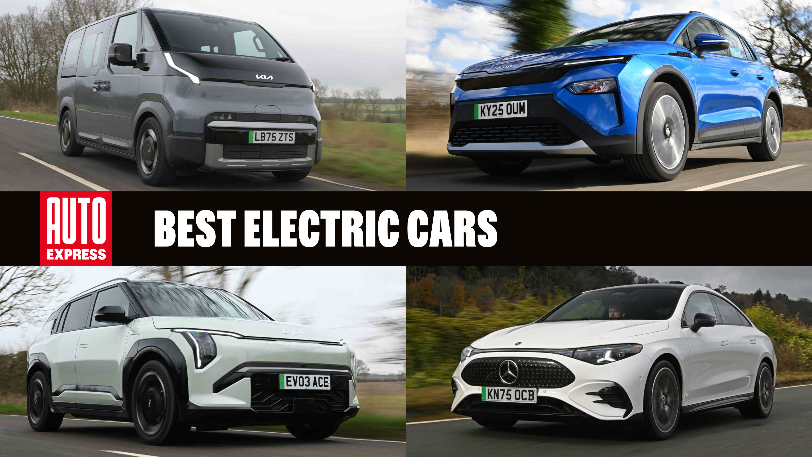 Best electric cars - header image, August 2026 update 