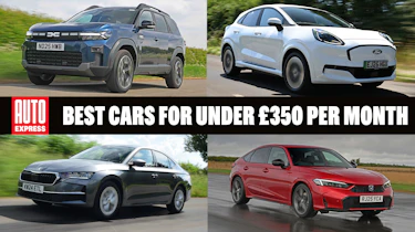 Best cars for under £350 per month - header image