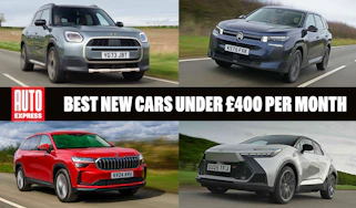 Best new cars under £400 per month - header image