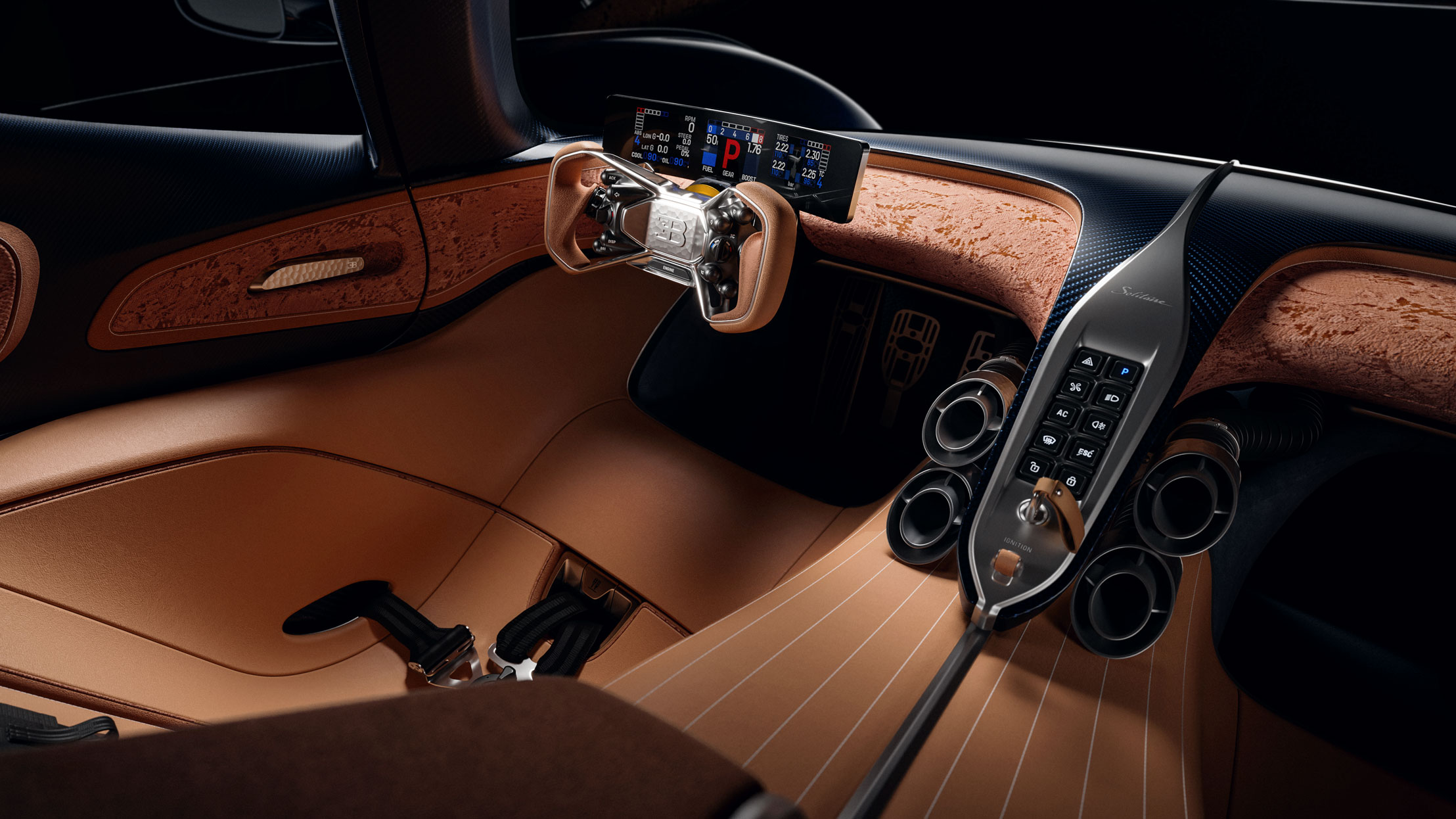 Bugatti Destrier - cabin