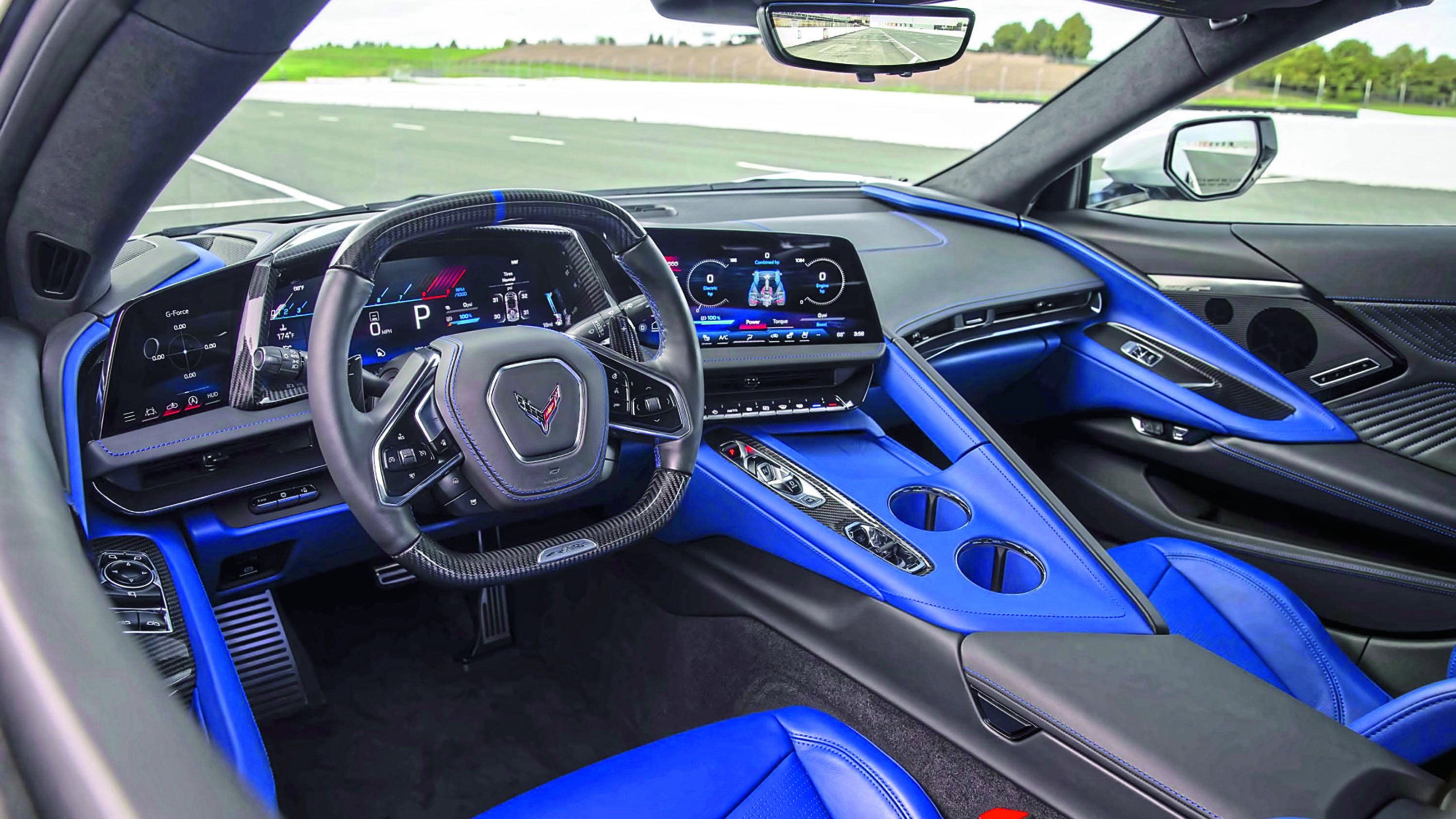 Corvette ZR1X 2026 - front interior 