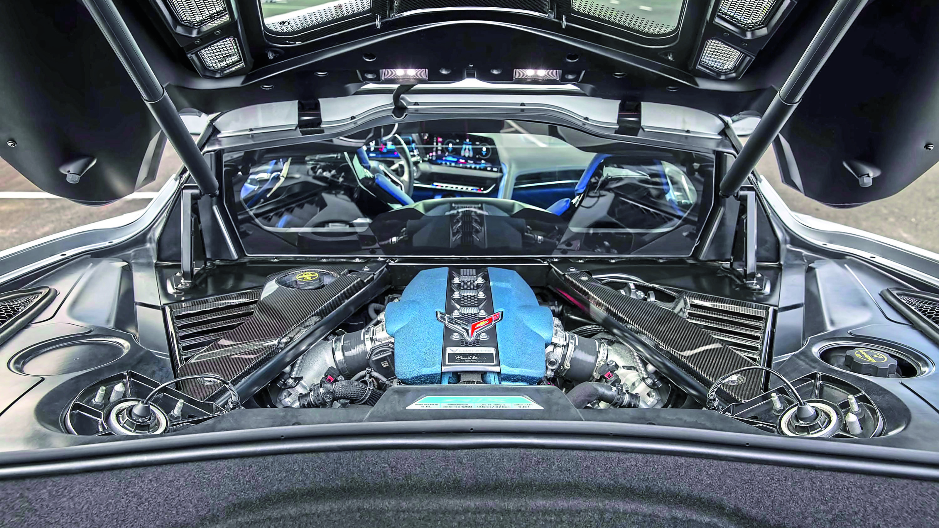 Corvette ZR1X 2026 - engine bay