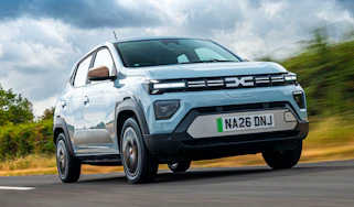 Dacia Spring Extreme - front tracking