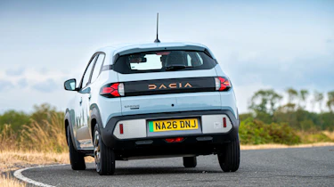 Dacia Spring Extreme - rear cornering