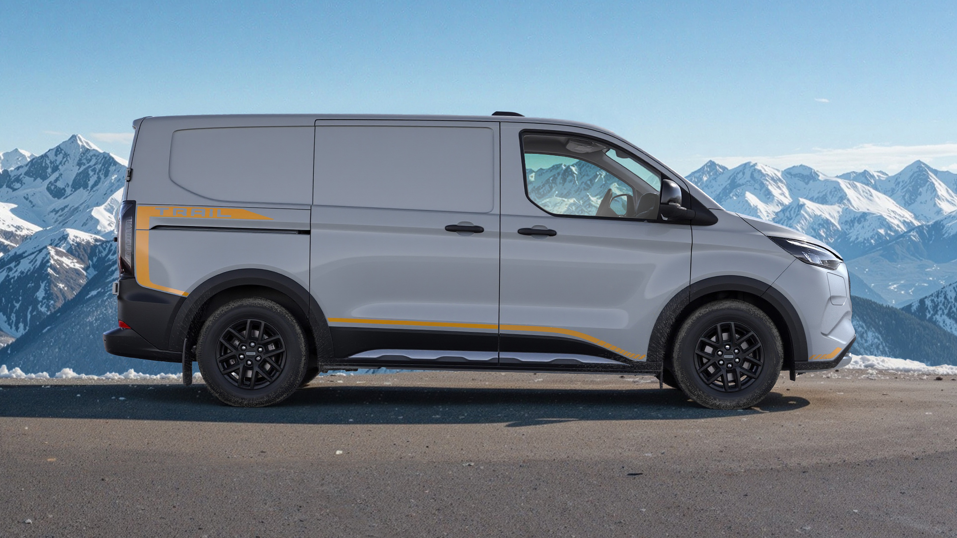 Ford E-Transit Custom - side static