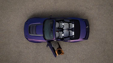Ford Mustang Dark Horse SC convertible - overhead