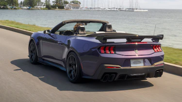 Ford Mustang Dark Horse SC convertible - rear 3/4
