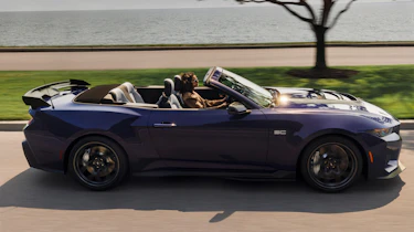 Ford Mustang Dark Horse SC convertible - side profile