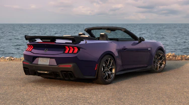 Ford Mustang Dark Horse SC convertible - static rear 3/4